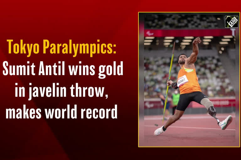 The nation is proud of Sumit Antil's record-breaking performance in the Paralympics, says PM Modi