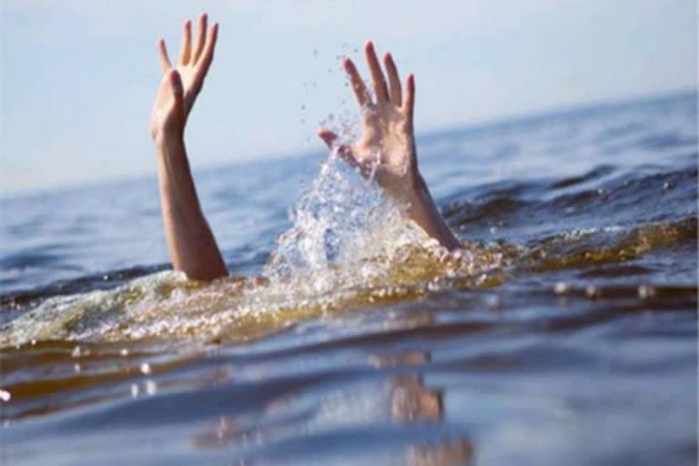 Two children drowned in Mej river  Bundi news