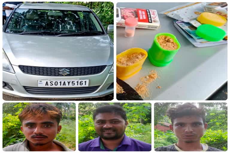 five drugs peddlers arrested by kamrup police