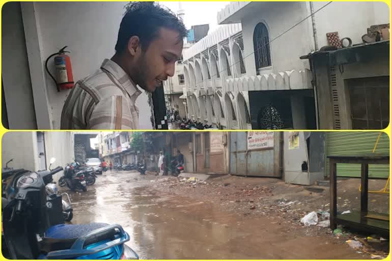 heavy raining after long time in gujarat