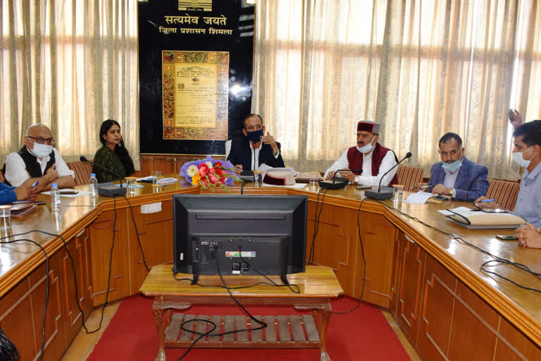 Chairman of the 6th State Finance Commission held a meeting with the Panchayat representatives in shimla