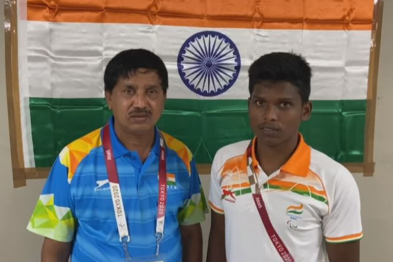 Tokyo silver medalist Thangavelu