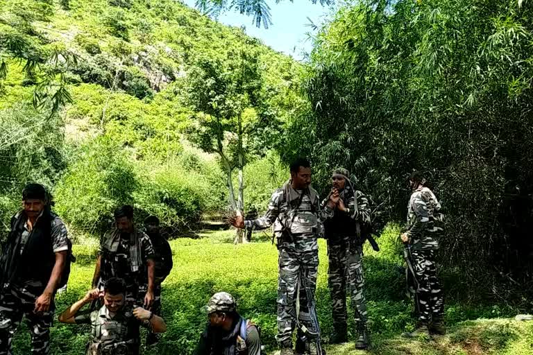 Encounter between security forces and Naxalites