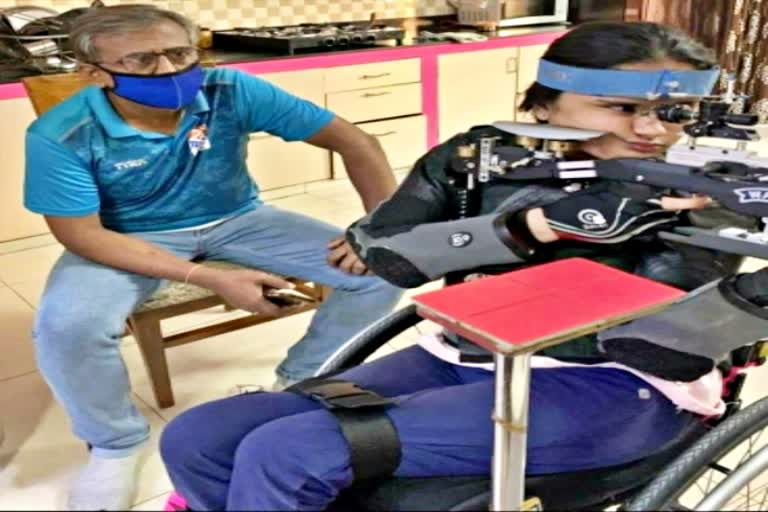 Avni Lekhara  Mixed Air Rifle Prone  Air Rifle Prone final  Sports News in Hindi  खेल समाचार  टोक्यो पैरालंपिक  Tokyo Paralympics 2020  निशानेबाजी