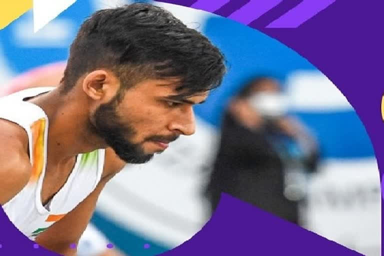 praveen kumar wins silver in high jump