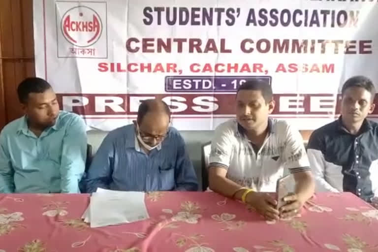 Ackhsa student association Pressmeet