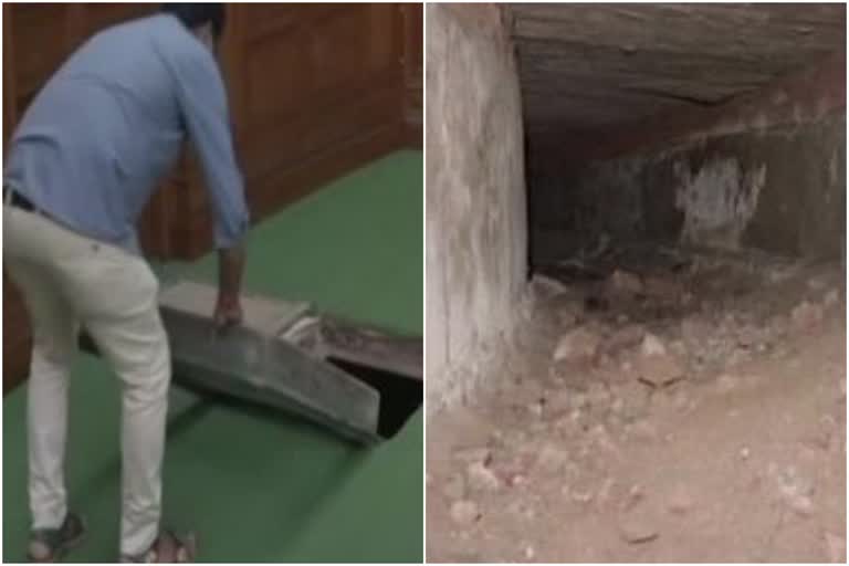 Tunnel reaching Red Fort discovered at Delhi Legislative Assembly