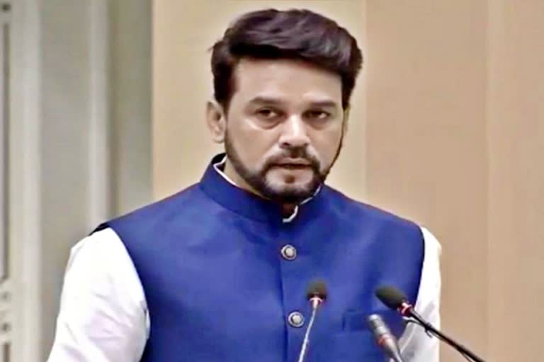 Sports Minister Anurag Thakur  Sports Minister  Anurag Thakur  javelin throw  Hope javelin throw will be as popular as cricket  खेलमंत्री अनुराग ठाकुर