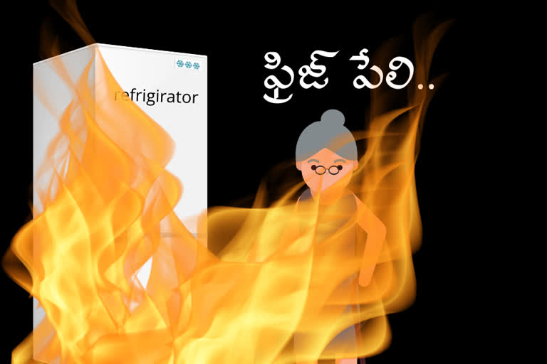 an-old-woman-dies-in-a-fire-in-the-refrigerator-at-ananthapur