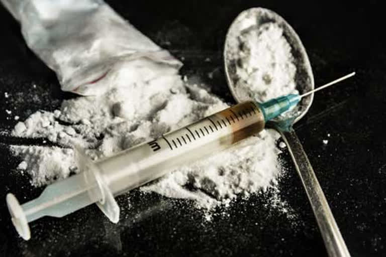 Drug confiscation in Banjara Hills, Hyderabad