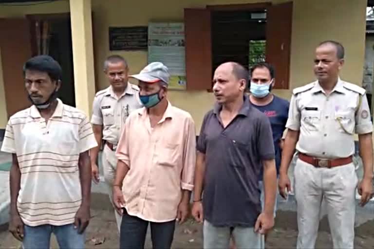 four-smuggler-arrested-with-ganja-in-samta-of-nalbari