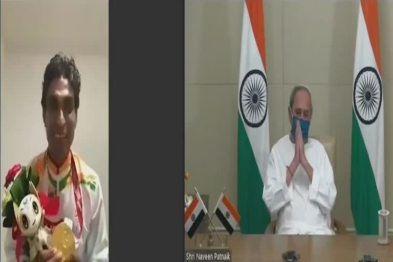 Paralympics: CM Naveen patnaik, Union education minister congratulate Odia suttler pramod bhagat