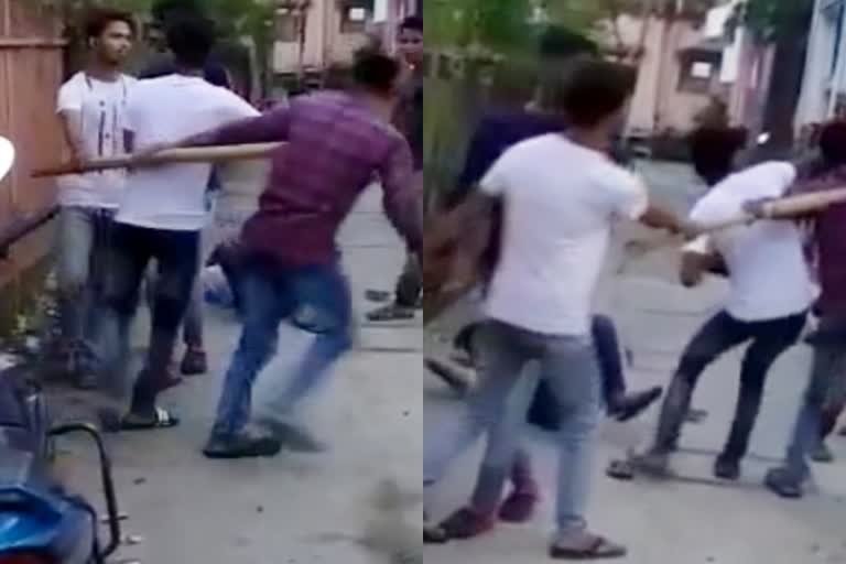 मुजफ्फरपुर में पिटाई का वीडियो वायरल