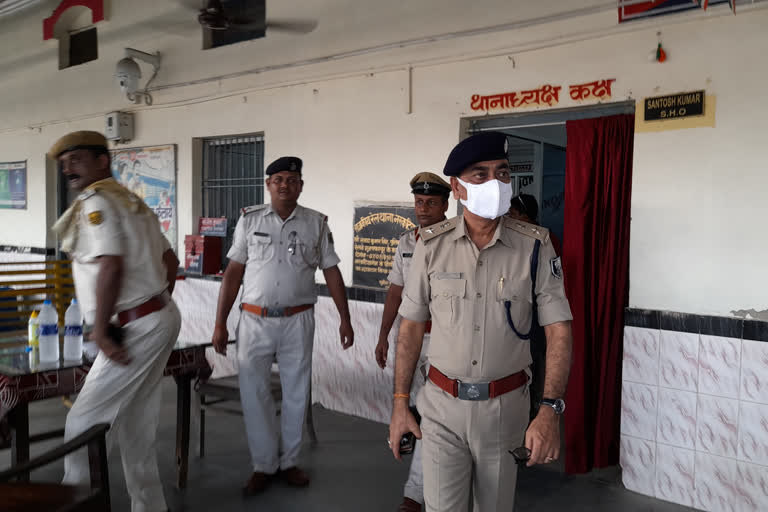 Rail SP inspected rail station in Narkatiaganj