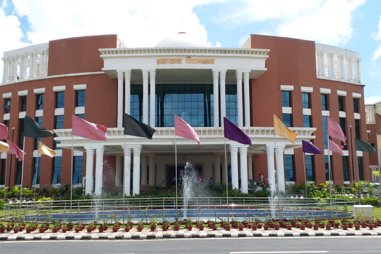 second day of monsoon session 2021, effect of  Namaz room dispute can be seen in assembly