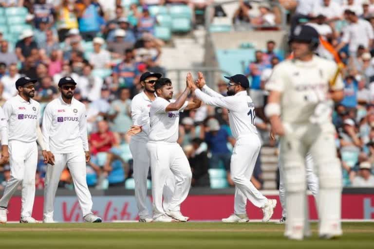 4th test: England 132/2 at lunch on day five, India need 8 more wickets to win