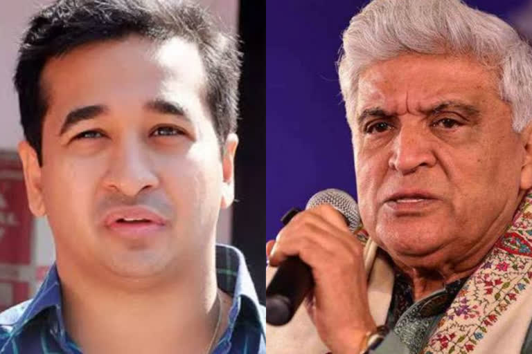 nitesh rane and javed akhtar