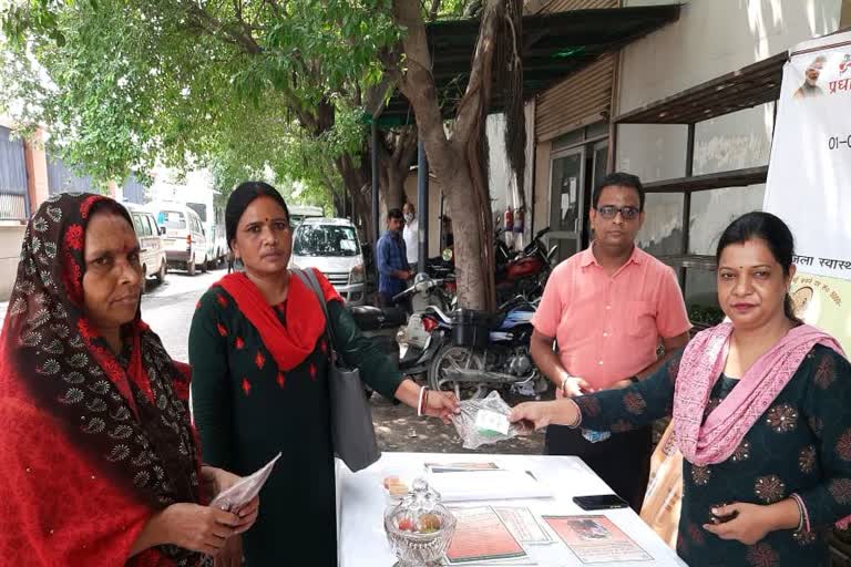 counter in CMO office for public information noida