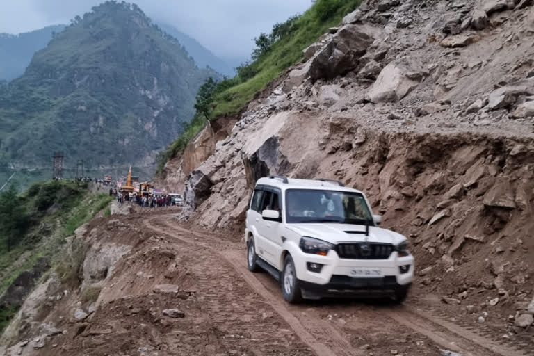 Landslides in rampur