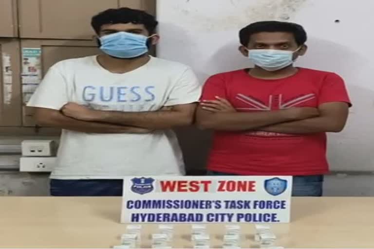 Arrest of persons selling black fungus injections illegally in Hyderabad