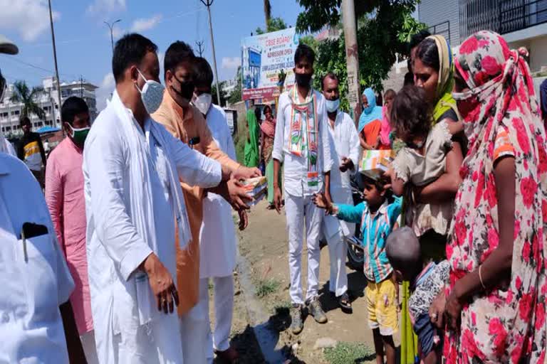 बस्ती में शुरू हुआ सेवा सत्याग्रह आंदोलन.