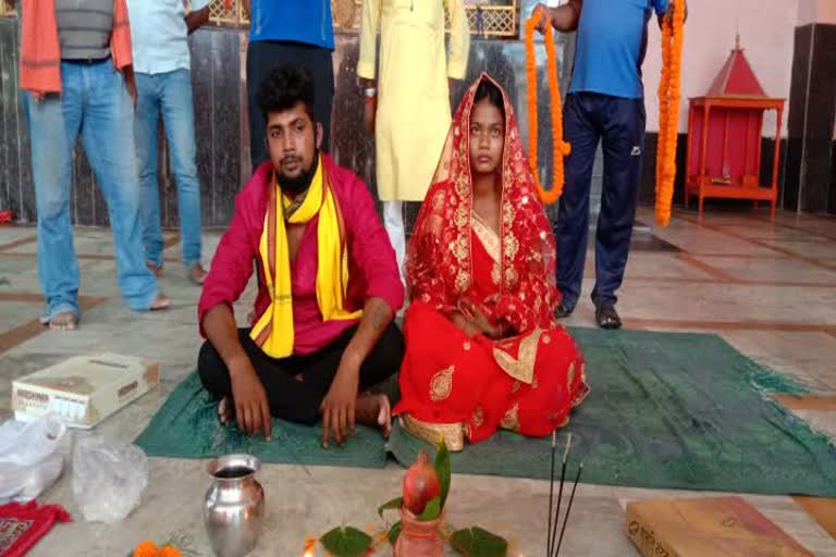 boyfriend girlfriend got married in ranchi