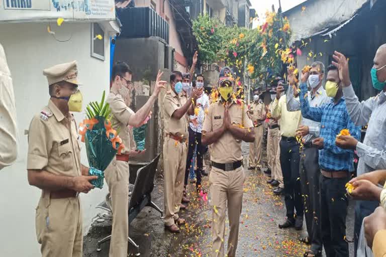 Police cured from corona