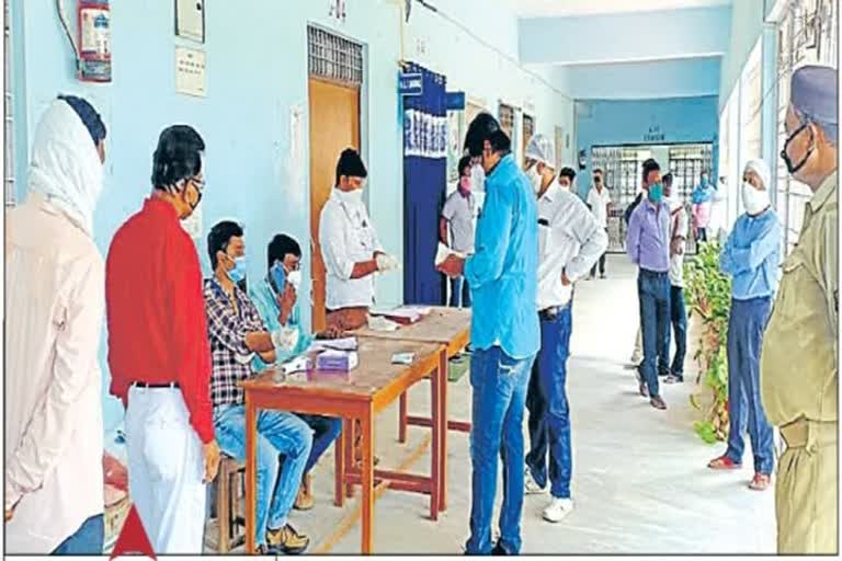 200 polling booth set up for assembly elections