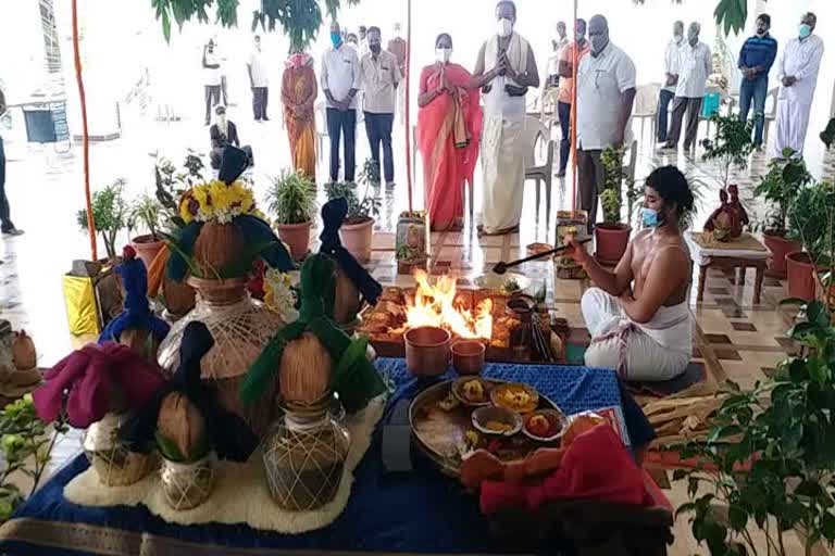 mla kalvakuntala vidyasagar rao participated venkateshwara swamy temple anniversary celebrations