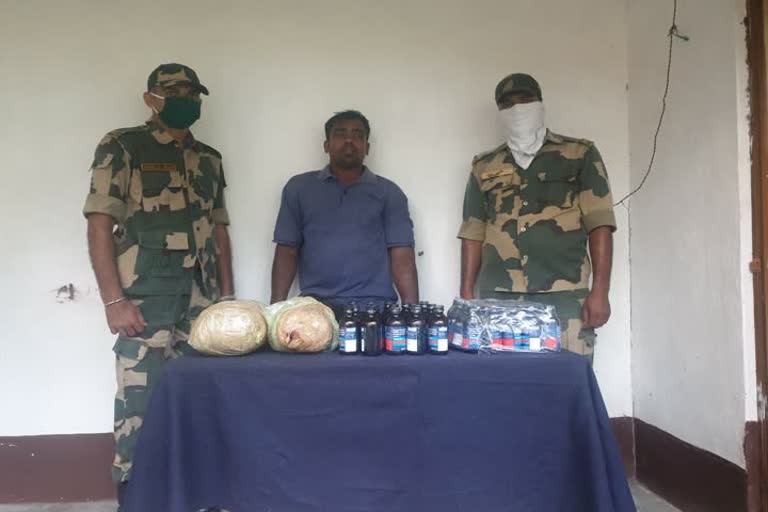 Arrested bangladeshi smuggler