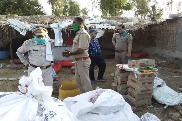 Excise department busted for making spurious liquor