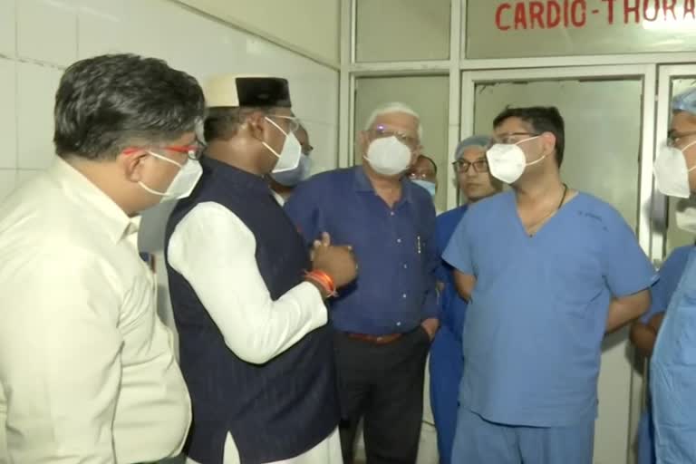 Medical Education Minister Vishwas Sarang