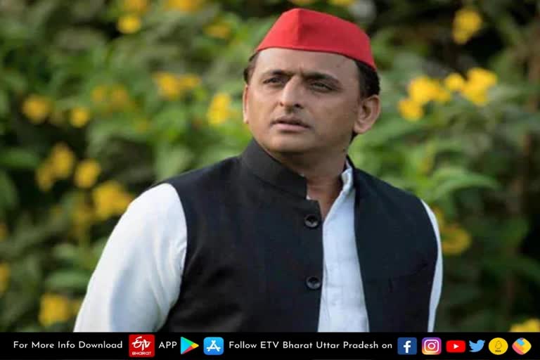 bjp made uttar pradesh a sick state says sp president akhilesh yadav