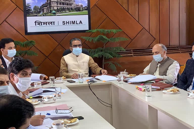 Transport Minister Bikram Singh Thakur held a meeting with the officials of the Transport Department in Shimla