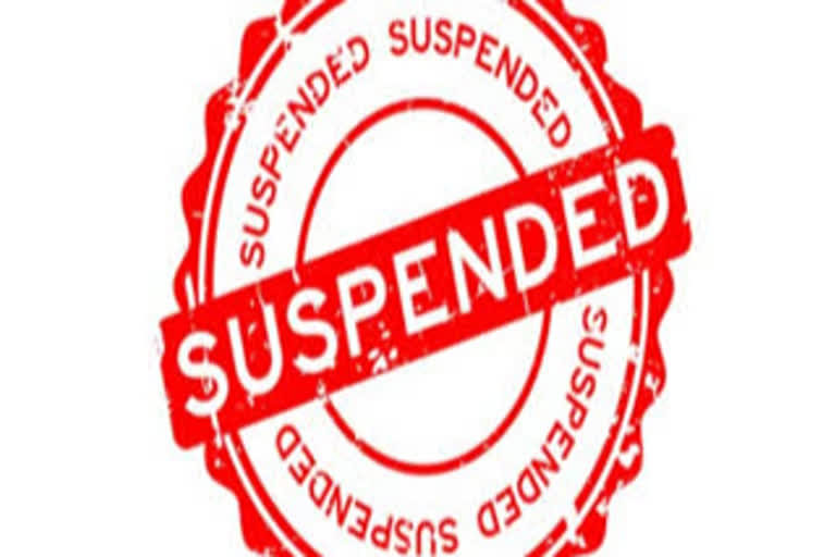 suspended