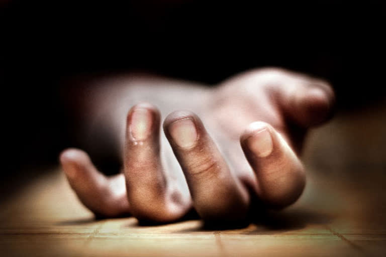 mother with sons dead body from 3 days in nellore district