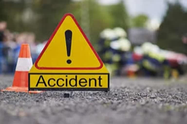 two children died in road accident