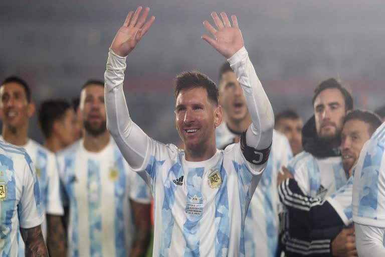 Messi scores a hattrick, Argentina, Uruguay and brazil wins