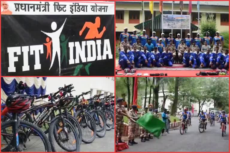 DIG Prem Singh flagged off long cycle