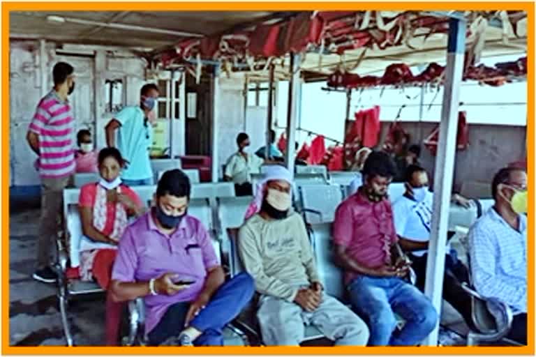 Special arrangements for passenger safety at Ferry Ghat