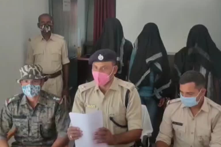 Three criminals of Aman Sahu gang arrested