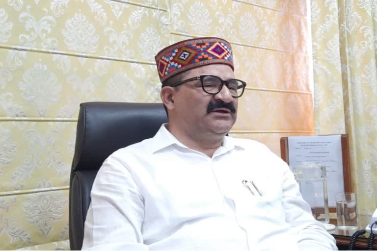 Education Minister Govind Singh Thakur