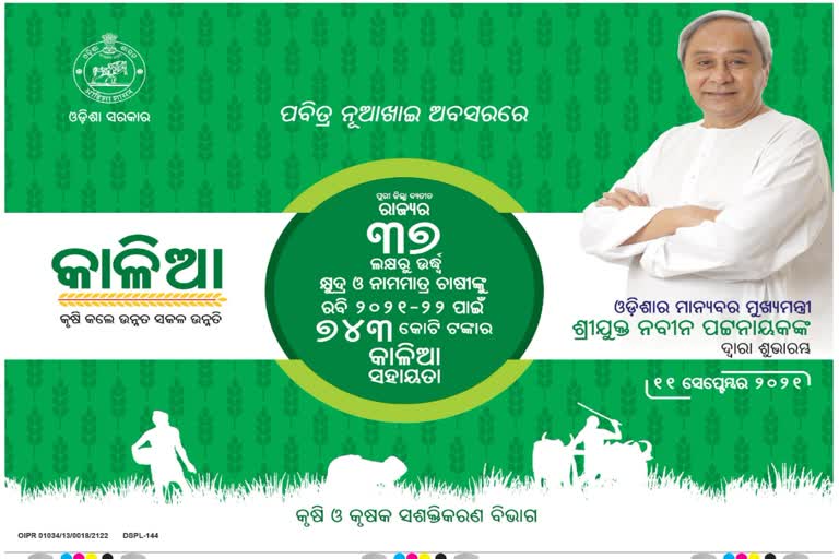 ମୁଖ୍ୟମନ୍ତ୍ରୀଙ୍କ ନୂଆଁଖାଇ ଭେଟି: 743 କୋଟିର ‘କାଳିଆ’ ସହାୟତା