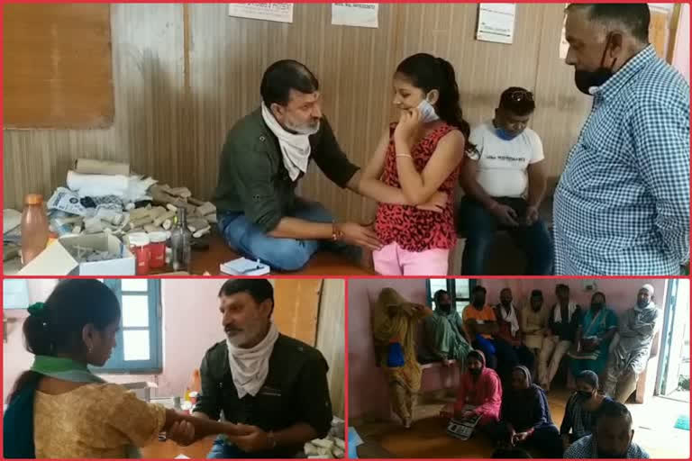 PWD Clerk Vidya treats ortho patients free of cost