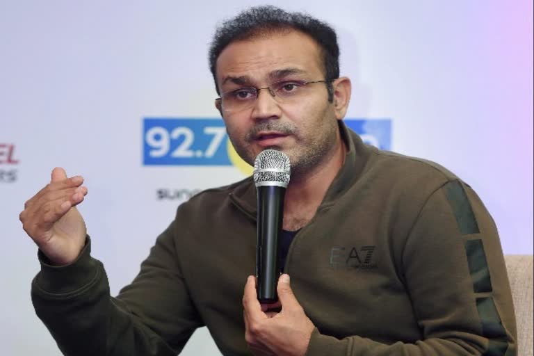 Virender Sehwag  Sehwag  സെവാഗ്  വീരേന്ദര്‍ സെവാഗ്  രോഹിത് ശര്‍മ്മ  കെ എല്‍ രാഹുൽ  അജിങ്ക്യ രഹാനെ  ഇന്ത്യ ഇംഗ്ലണ്ട് ടെസ്റ്റ്  India England test