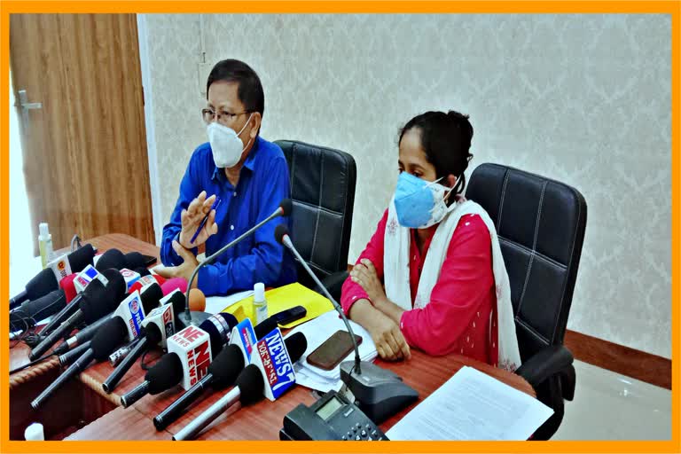 Karbi Anglong District commissioner Press Conference on APSC Exam