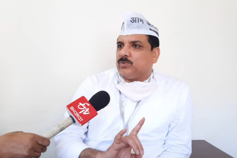 AAP to contest all seats in UP assembly polls says Sanjay Singh  AAP to contest all seats in UP assembly polls  Sanjay Singh  UP assembly polls Sanjay Singh  UP assembly polls  AAP  AAP Sanjay Singh  Aam Aadmi Party  യുപി തെരഞ്ഞെടുപ്പ്  യുപി തെരഞ്ഞെടുപ്പിൽ എല്ലാ സീറ്റുകളിലും ആം ആദ്‌മി മത്സരിക്കും  സഞ്ജയ് സിങ് എംപി  സഞ്ജയ് സിങ്  എഎപി  ആം ആദ്‌മി  ആം ആദ്‌മി പാർട്ടി