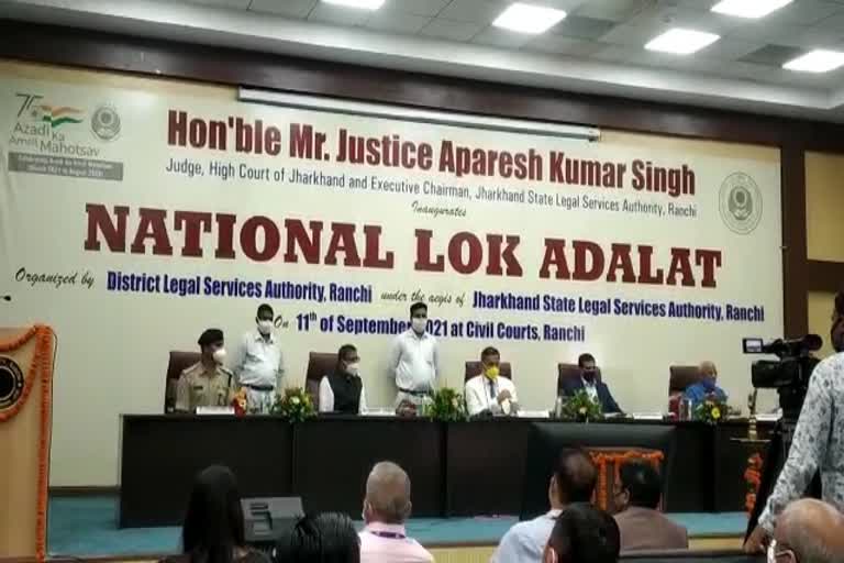 National Lok Adalat organized