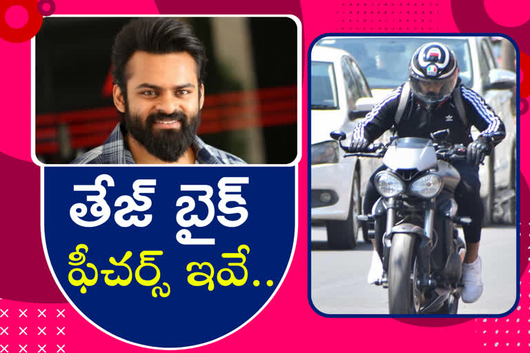 hero-sai-dharam-tej-sports-bike-triumph-features-in-telugu