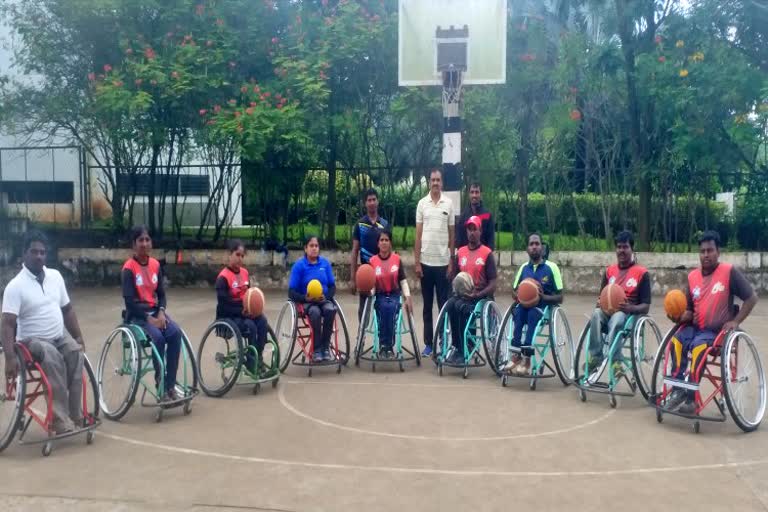 15 Physically challenged person team